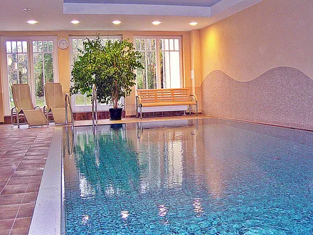 Hauseigenes Schwimmbad im Wellnessbereich (gratis!)