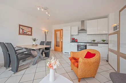 Wohnbereich mit Küchenzeile