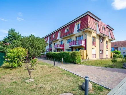 Die Residenz Dünengarten Haus II von der Rückseite