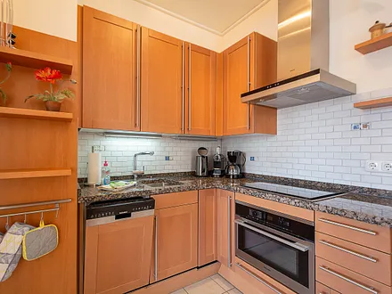 Die offene Küchenzeile