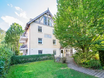 Das Haus Ostseewelle von außen