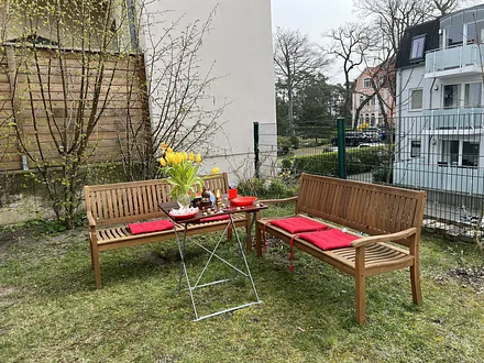 Sitzecke im Garten