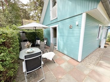 bestuhlte Terrasse