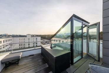 Gemeinschafts-Dachterrasse
