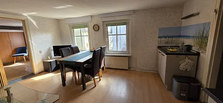 Wohnzimmer mit Küchenzeile