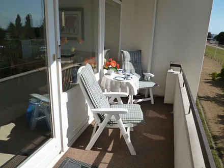 Süd-Balkon zur Seeseite