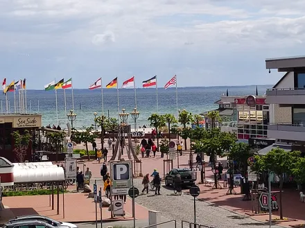 Blick (Zoom) vom Balkon