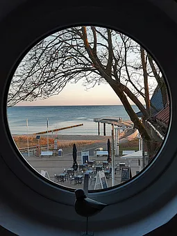 Blick auf die Seebrücke vom Essplatz aus