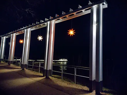 Panoramaweg zur Vorweihnachtszeit