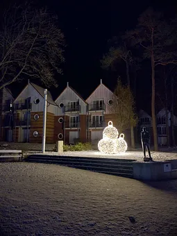 Vorweihnachtlich geschmückt