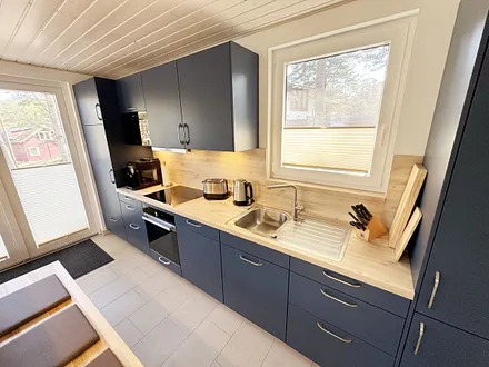 moderne Küchenzeile