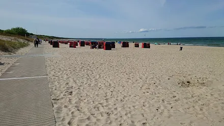 Strand in Trassenheide 