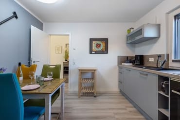 Küche mit Sitzplatz 