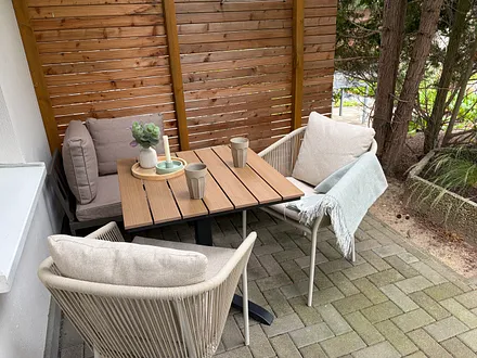 gemütliche Terrasse
