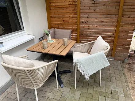 gemütliche Terrasse