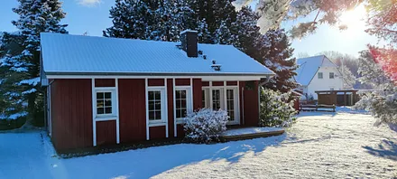 Das Ferienhaus im Winter