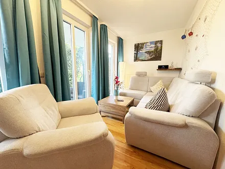 gemütlicher Couchbereich