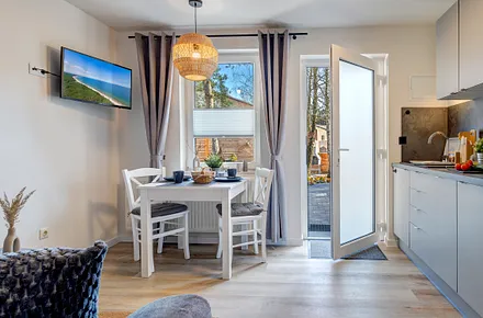 Essbereich mit Küchenzeile