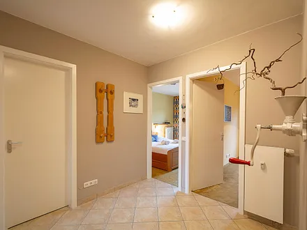 Der großzügige Flur