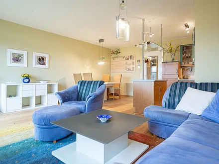 Der gemütliche Wohnraum