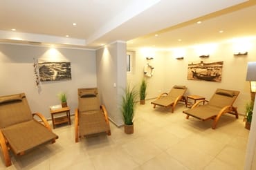 Ruheraum im Wellnessbereich