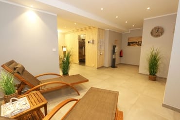 Ruheraum im Wellnessbereich