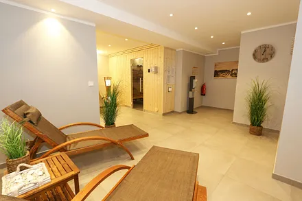 Ruheraum im Wellnessbereich