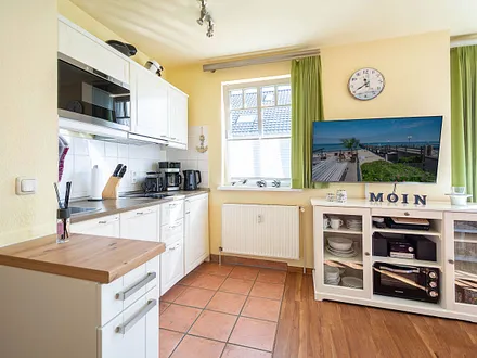 Die offene Küchenzeile