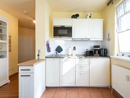 Die offene Küchenzeile