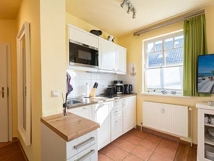 Die offene Küchenzeile