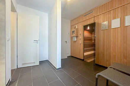 Der Saunabereich im Haus.