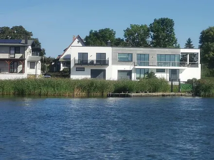 Blick auf die Ferienwohnung 