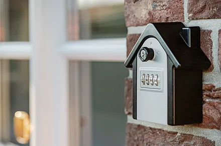 Zugang Haus mit Pinncode