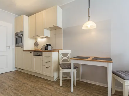 Die offene Küchenzeile