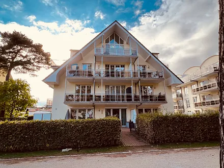 Hausansicht vom Kurpark