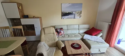 Fernsehecke mit Ausziehcouch