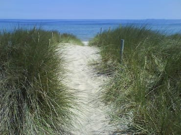 Strandzugang