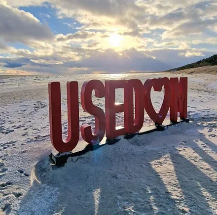 Fotopoint "Usedom", derzeit vor Ort (Sommer 2025)