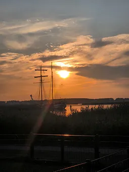 Herrliche Sonnenuntergänge