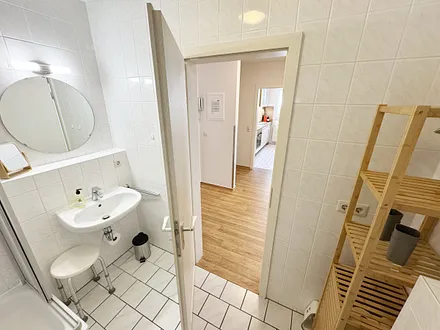 innenliegendes Badezimmer