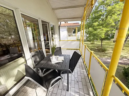 Balkon mit schöner Aussicht