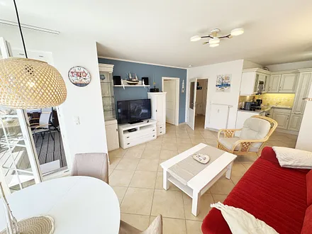 Wohnbereich mit offener Küche