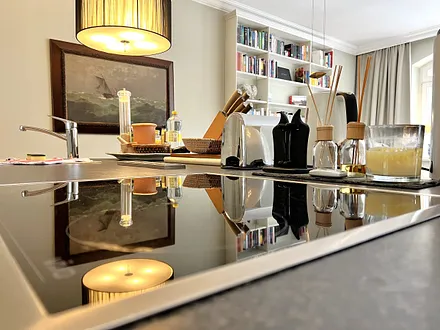 Wohnbereich mit Küche