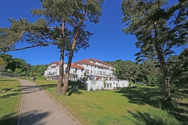 Blick zum Haus Meeresblick