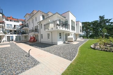 Blick zum Haus Meeresblick