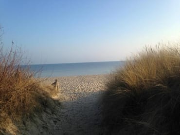 Strandzugang