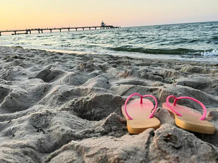 Abendstimmung am Strand