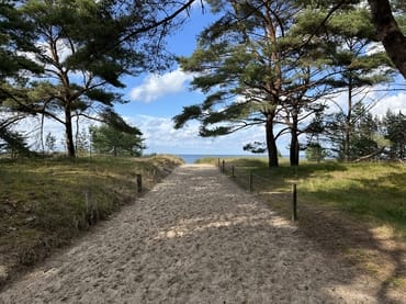 Strandzugang