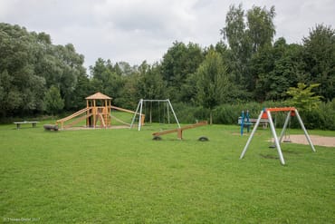 Kinderspielplatz innerhalb der Anlage Urlauberdorf