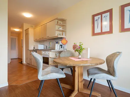 Der Essbereich im Wohnraum